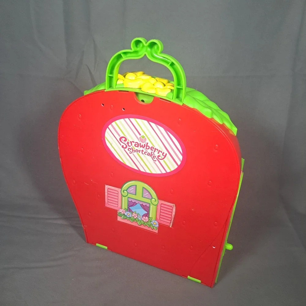 Strawberry Shortcake Berry Happy Home Playset Carry Case Toy Y2K Kidcore